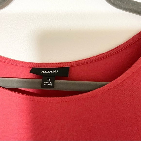 New with tags Alfani Womens Plus Hi-Low Swingy Pullover Top - Picture 13 of 15